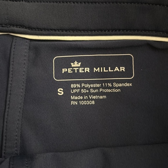 Peter Millar Alice Petal Hem Golf Skort Blue - Picture 3 of 6